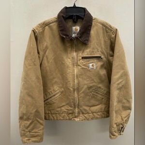 Vintage Women’s Cropped Carhartt with Sherpa lining